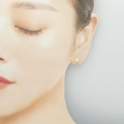 K18YG Bông tai kim cương 0.30CT - Hàng hiệu Chính hãng 869305