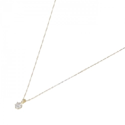 K18YG Solitaire Dây chuyền kim cương 0.20CT - Hàng hiệu Chính hãng 856977