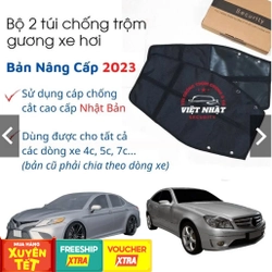 TÚI BỌC BẢO VỆ CHỐNG TRỘM GƯƠNG XE Ô TÔ – BẢN NÂNG CẤP 2024