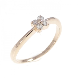 Nhẫn kim cương hoa K18PG 0.08CT - Hàng hiệu Authentic