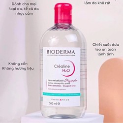 Nước tẩy trang Bioderma 500ml Pháp - hồng 118007