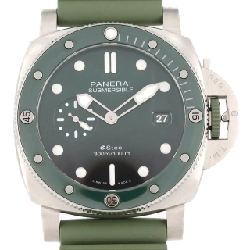 Panerai Submersible Quarantaquattro eSteel Verde Zemerald PAM01287 SS Automatic - Hàng hiệu Chính hãng