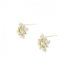 K10YG Peridot Bông tai - Hàng hiệu Chính hãng 874074