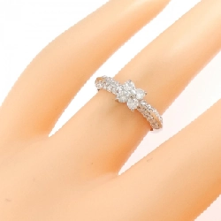 Nhẫn kim cương hoa PT900 0.40CT 667529