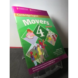 Cambridge english movers 4 mới 85% bẩn nhẹ Fahasa HPB2808 HỌC NGOẠI NGỮ