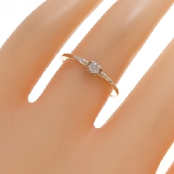 Nhẫn kim cương K10YG 0.07CT - Hàng hiệu Authentic 849585