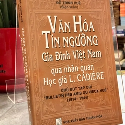 Văn hoá tín ngưỡng gia đình Việt Nam qua nhãn quan học giả L. Cadière