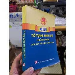 Bộ luật tố tụng hình sự sửa đổi bổ sung 2021 mới 90% GIÁO TRÌNH, CHUYÊN MÔN HCM1709