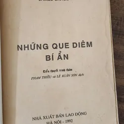 Tiểu thuyết trinh thám của nhà văn James Hadley Chase: NHỮNG QUE DIÊM BÍ ẨN 719753