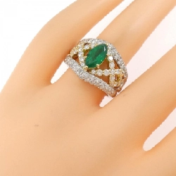 Nhẫn Emerald PT900/K18YG 1.48CT 667420