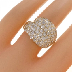 Nhẫn kim cương Pavé K18YG 2.80CT - Hàng hiệu chính hãng 849343