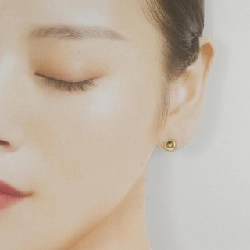 K18YG Bông tai kim cương 0.08CT - Hàng hiệu Chính hãng 866166