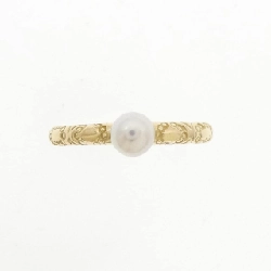 Nhẫn ngọc trai Akoya K18YG 4.4mm - Hàng hiệu Chính hãng 853269