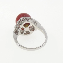 Nhẫn san hô PT900 11.4mm - Hàng hiệu Chính hãng 851126