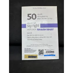 [Phiên Chợ Sách Cũ] 50 Câu Đố Luyện Tập Não Bộ Giúp Bạn Hình Thành Tư Duy Linh Hoạt, Tư Duy Đúng Cách, 2016 1304 433701