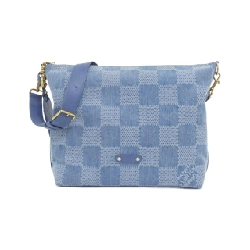 Túi đeo vai Louis Vuitton Damier Denim 3D Bagabond Bobo N00202