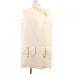 HERMES エルメス *06-7102. Áo gile dài