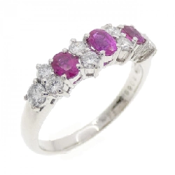 Nhẫn ruby PT900 0.68CT