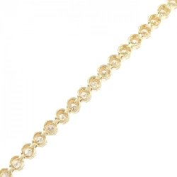 K18YG Vòng tay kim cương 3.04CT - Hàng hiệu Chính hãng 873651