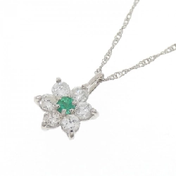 Dây chuyền ngọc lục bảo PT900/PT850 - Hàng hiệu Authentic 858041