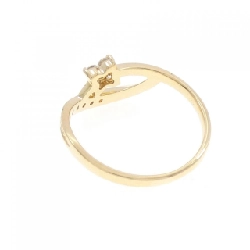 Nhẫn kim cương hoa K18YG 0.15CT - Hàng hiệu Chính hãng 855781