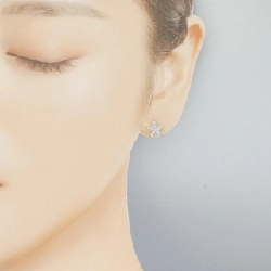 K18WG Bông tai kim cương hình sao 0.32CT - Hàng hiệu Chính hãng 868070