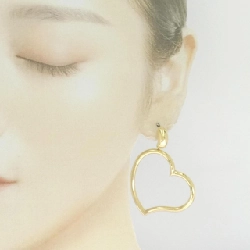 K18YG Bông tai hình trái tim - Hàng hiệu Chính hãng 869982