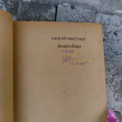 Lịch Sử Triết Học Ấn Độ Cổ Đại (có chữ kí tác giả) - Doãn Chính, Lương Minh Cừ 799423