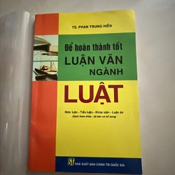 [Luật] Để hoàn thành tốt luận văn ngành luật