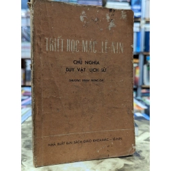 Triết học Mác-Lê-Nin: Chủ nghĩa duy vật lịch sử 119948