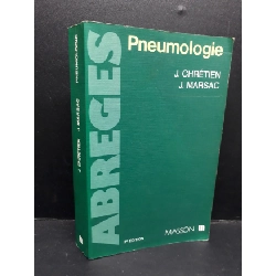 Pneumologie mới 80% bẩn bìa, ố vàng HCM1410 J.Chretien - J.Marsac HỌC NGOẠI NGỮ Rebooks.vn