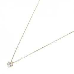 K18PG Dây chuyền hình trái tim kim cương 0.13CT - Hàng hiệu Chính hãng 861286