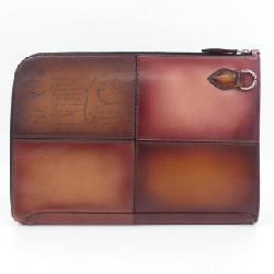 Berluti ニノTGMスクリットレザークラッチ BAG - Hàng hiệu Authentic 906888