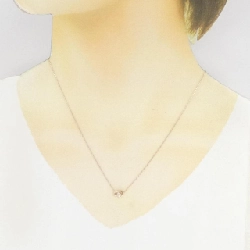 4゜C Heart × Flower Diamond Necklace - Hàng hiệu Authentic 845106