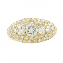 Nhẫn kim cương Pave K18YG 0.35CT 668149