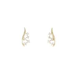 K10YG Bông tai kim cương 0.08CT - Hàng hiệu Chính hãng