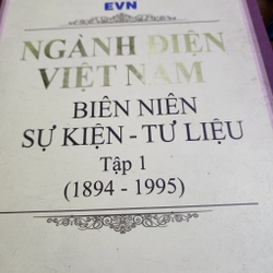 Ngành điện Việt Nam biên niên sự kiện 1894-2014 | khổ to bìa cứng 550347