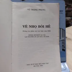 sách: Vẽ Nhọ Bôi Hề - Vũ Trọng Phụng (A1) 565090