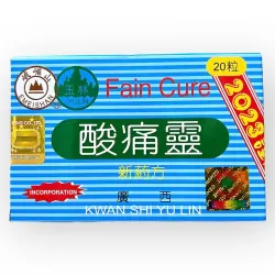 Viên uống hỗ trợ đau nhức xương khớp Toan thống linh FAIN CURE KWAN SHI YU LIN 800905