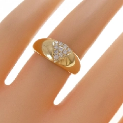 Nhẫn kim cương K18YG 0.15CT - Hàng hiệu Authentic 846108