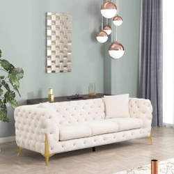 Sofa trắng 3 chỗ đẹp 356215