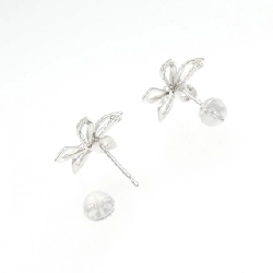 PT/K14WG Bông tai kim cương hoa 0.04CT - Hàng hiệu Chính hãng 869131