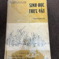 Sinh-Thực-Vật-Học - Phạm-Hoàng Hộ - Sách Giáo khoa / Thực vật học 798803