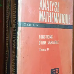 2 sách Toán tiếng nước ngoài - Analyse Mathémmatique