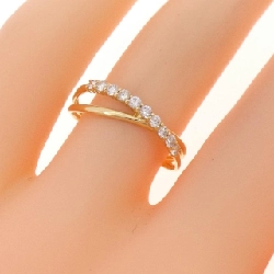 【Sản phẩm mới】Nhẫn kim cương K18YG 0.20CT 669796