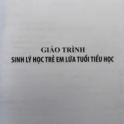 GIÁO TRÌNH SINH LÝ HỌC TRẺ EM LỨA TUỔI TIỂU HỌC 759127