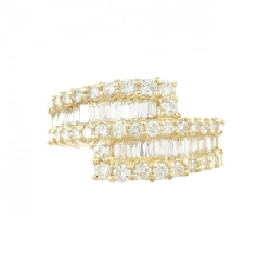 Nhẫn kim cương K18YG 1.10CT 669555