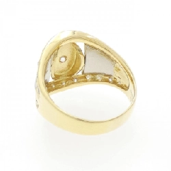 Nhẫn kim cương K18YG/PT900 0.70CT 667049