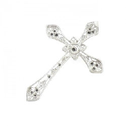 750WG/750BG Nhẫn kim cương treo 0.37CT - Hàng hiệu Chính hãng 865721