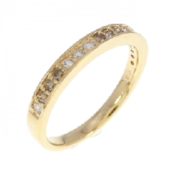 Nhẫn kim cương K18YG 0.20CT